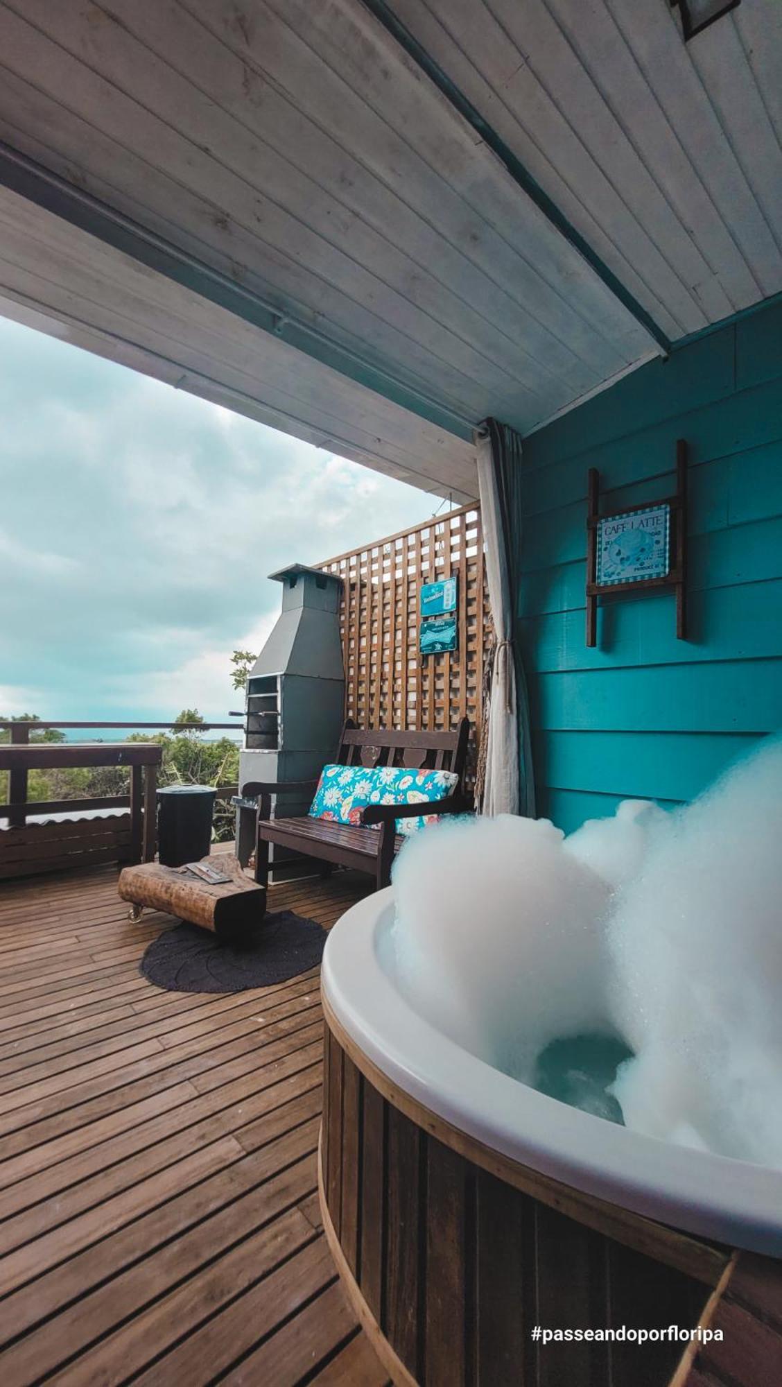 Loft Com Lago Hidro E Vista Para O Mar Florianópolis 外观 照片